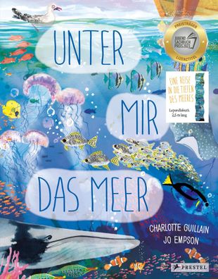 Unter mir das Meer | Leporello-Wendebilderbuch mit 2,5 Metern Spannweite | Buch
