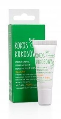 Ziaja Kokos Lippenbalsam, 10 ml - Regeneriert und pflegt langanhaltend