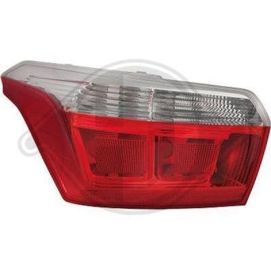 Heckleuchte links Diederichs 4025091 für Citroën