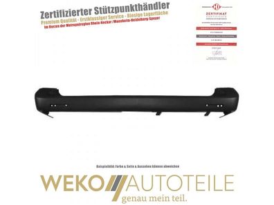 Stoßstange hinten für VW T5 Baujahr 2003-2011 Kunstoff dunkelgrau