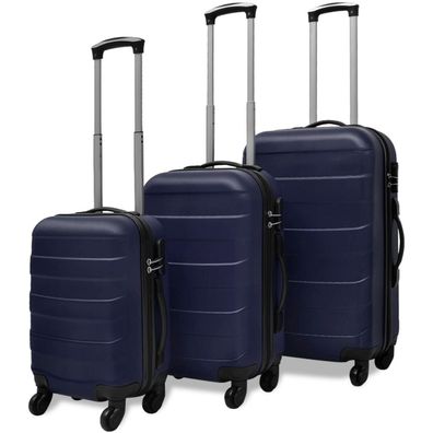 Hartschalen-Trolley-Set | Reisekoffer | Urlaubsgepäck | Rollkoffer | Kofferset