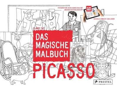 Picasso. Das magische Malbuch | Claire Faÿ | Taschenbuch | mit kostenloser App