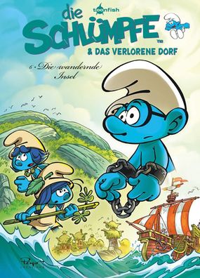 Die Schlümpfe und das verlorene Dorf. Band 6 | Die wandernde Insel | Buch | 2023