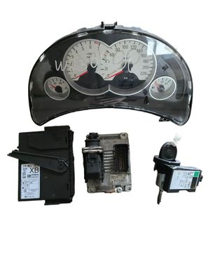 Opel Corsa C Motorsteuergerät Set 0261207962