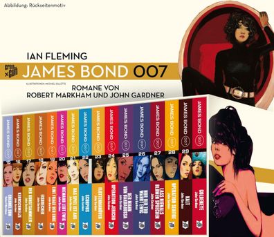 James Bond Gesamtbox 2: Schuber gefüllt mit den Bänden 15-29 plus dem