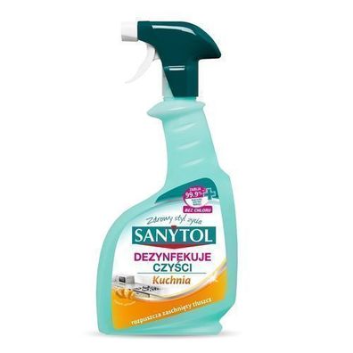 Sanytol Kuechenreiniger Spray - Zitrusduft, 500 ml