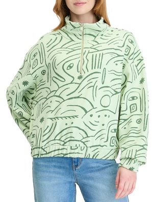 Ragwear Women Sweatshirt Izzar Print light mint