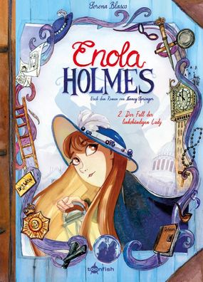Enola Holmes (Comic). Band 2 | Der Fall der linkshändigen Lady | Blasco (u. a.)