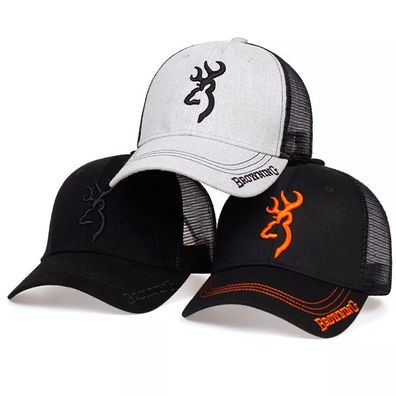 Mens Tactical Baseball Cap Stickerei Militär Snapback Mesh Hut Trucker im Freien