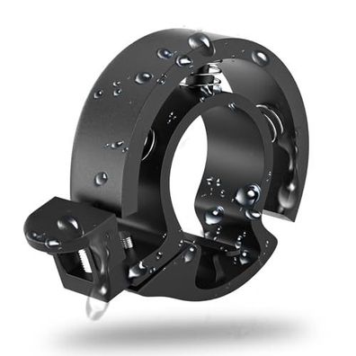 Fahrradklingel O-Design - Laut, Robust & Wasserdicht - Für Lenker Ø 22-24 mm
