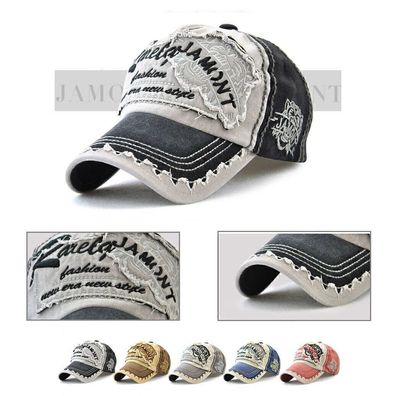 Basecap Stickerei Baseball Damen Herren Cap Retro Schirmmütze Verstellbar Hute