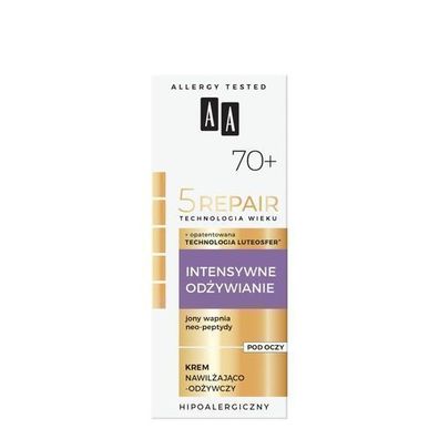Oceanic AA Age Technology 5Repair 70+ Intensiv Naehrendes Augencreme, Feuchtigkei