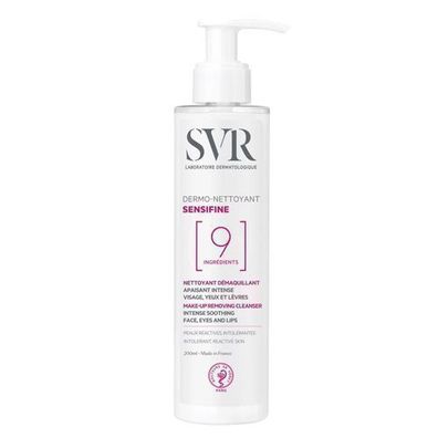 SVR Sensifine Dermoreiniger Sanfte Reinigungsfluessigkeit fuer Gesicht und Augen,