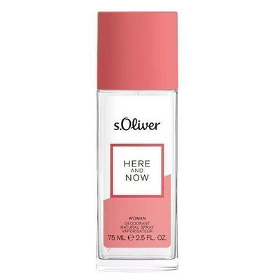 s. Oliver Her & Now Damen Deodorant Spray, 75 ml