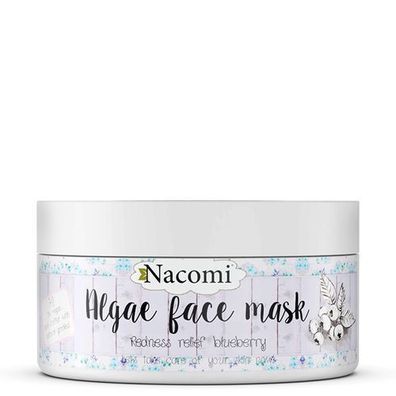 Nacomi Aufhellende Algenmaske mit Heidelbeerextrakt, 42 g