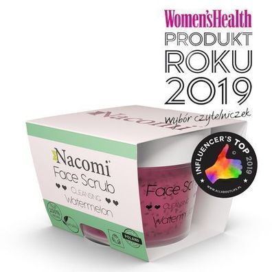 Nacomi Wassermelonen-Duftgesicht & Lippenpeeling, 80g