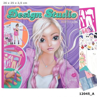 Create your TOPModel Design Studio Depesche 12045 - Malbuch
