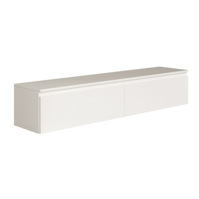 Selsey Bemmi - TV-Hängeboard, Weiß, 150 cm