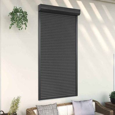 vidaXL Rollladen Aluminium 110x220 cm Anthrazit