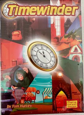 Timewinder Flying Carpet Games Familienspiel Kartenspiel Legespiel Brettspiel