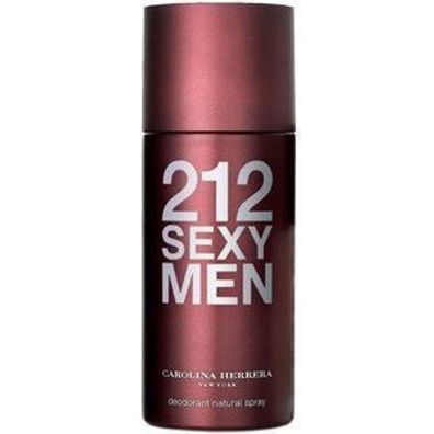 Carolina Herrera 212 Sexy Deodorant fuer Herren, 150ml / ```