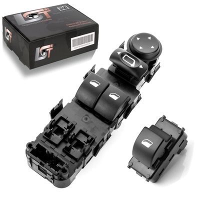 2x Fensterheber Schalter vorne links rechts Set für Citroen C4 I 1 LC Coupe LA