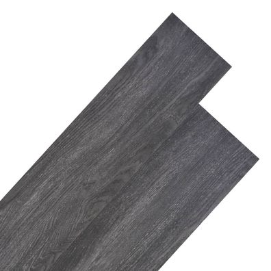 vidaXL PVC-Fliesen Nicht Selbstklebend 5,26 m² 2 mm Schwarz und Weiß
