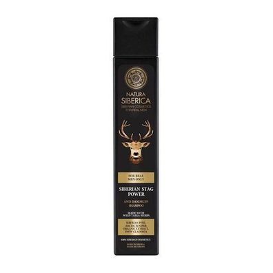 Natura Siberica Anti-Schuppen Shampoo fuer Maenner, 250ml