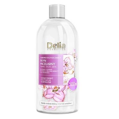 Delia Sanftes Reinigungs-Mizellenwasser, 500 ml