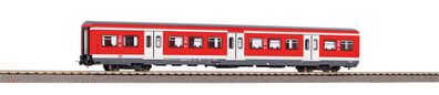 Piko 58505 S-Bahn x-wagen 1./2. Kl. DB AG vkrot V Spur H0