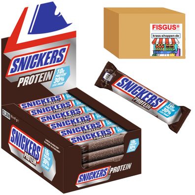 Snickers Protein Riegel 18x47g im Thekendisplay