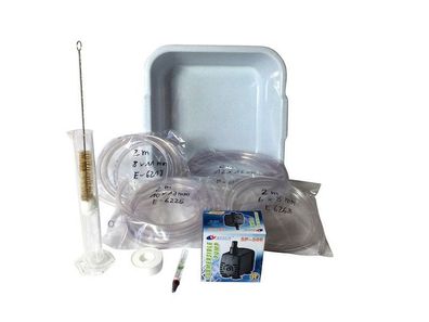 Sorgenfrei" Zubehörset mit Pumpe | Für Destillen ab 3 Liter