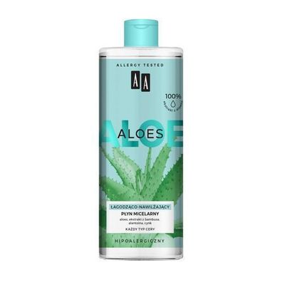 Oceanic AA Aloe Vera Beruhigendes Mizellenwasser 100% Natur-Extrakt, 400 ml