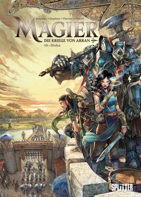 Magier. Band 10 - Die Kriege von Arran | Disha | David Courtois | Buch | Magier