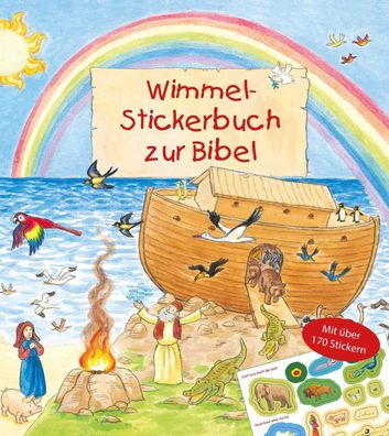 Wimmel-Stickerbuch zur Bibel | Reinhard Abeln (u. a.) | Broschüre | geheftet
