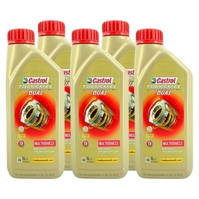 Castrol Transmax Dual Multivehicle 5x1 Liter