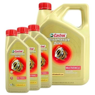 Castrol Transmax Dual Multivehicle 4 + 3 Liter