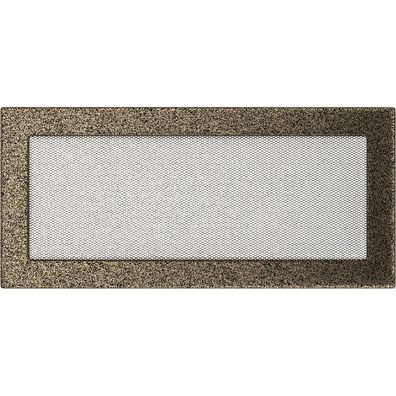 Vent Cover 17x37 black and gold