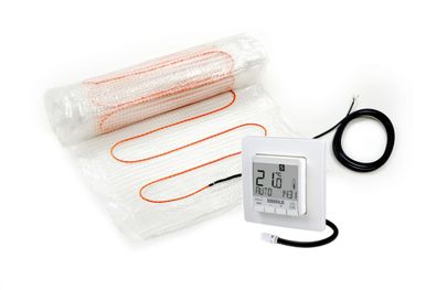 Fußbodenheizung elektrisch Komplett SET Fliese Bodenheizung Elektro Eberle FIT 3F