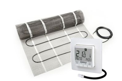 Fußbodenheizung elektrisch Komplett SET Fliese Elektro Bodenheizung Eberle FIT 3F