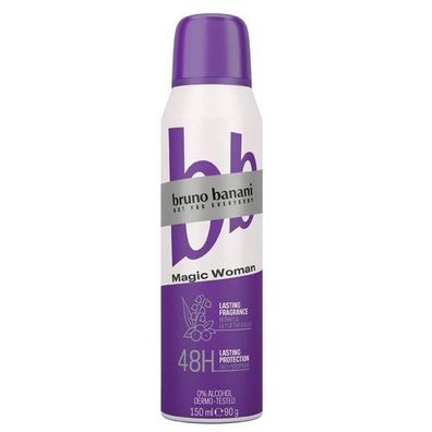 Bruno Banani Magic Woman Deodorant Spray, 150 ml