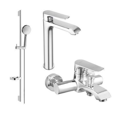 Mexen Pecos DS75 Badewannenset, Chrom - 72713DS75-00