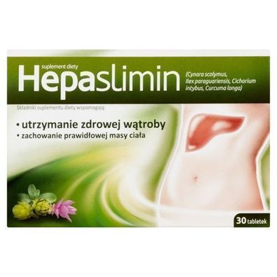 Hepaslimin Leberunterstuetzung, 30 Tabletten