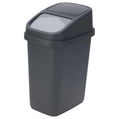 Abfalleimer Schwingdeckeleimer aus Kunststoff Mülleimer Müllbehälter 17 Liter