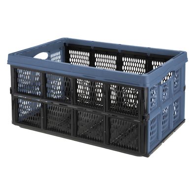 Klappbox stapelbar 32 L stabile Transportbox 48X35X24CM Einkaufskiste klappbar