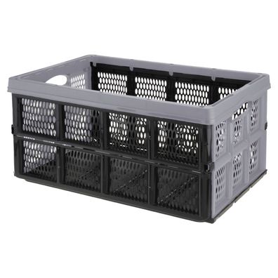Klappbox stapelbar 32 L stabile Transportbox 48X35X24CM Einkaufskiste klappbar