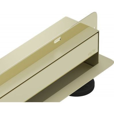 Mexen Flat 2in1 linearer Wandablauf 70 cm, Gold - 1530070