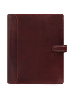 Filofax Lockwood A5 Leder Ringbuch Garnet Rot Terminplaner Agenda 25mm Ringung 021689