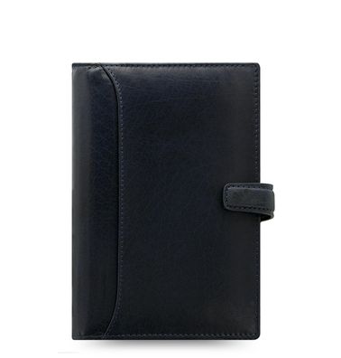 Filofax Lockwood Personal Organizer Leder A6 Navy Blau Ringbuch 23 mm Ringung 026057
