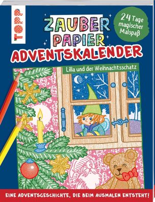 Zauberpapier Adventskalender - Lilla und der Weihnachtsschatz | Norbert Pautner